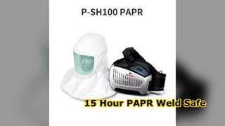 Helm Las PAPR P1004 Baterai 15 Jam